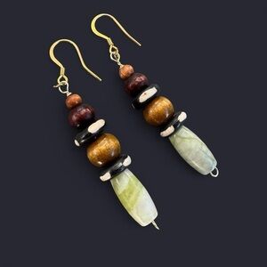 Boho Dangle Bead Earrings